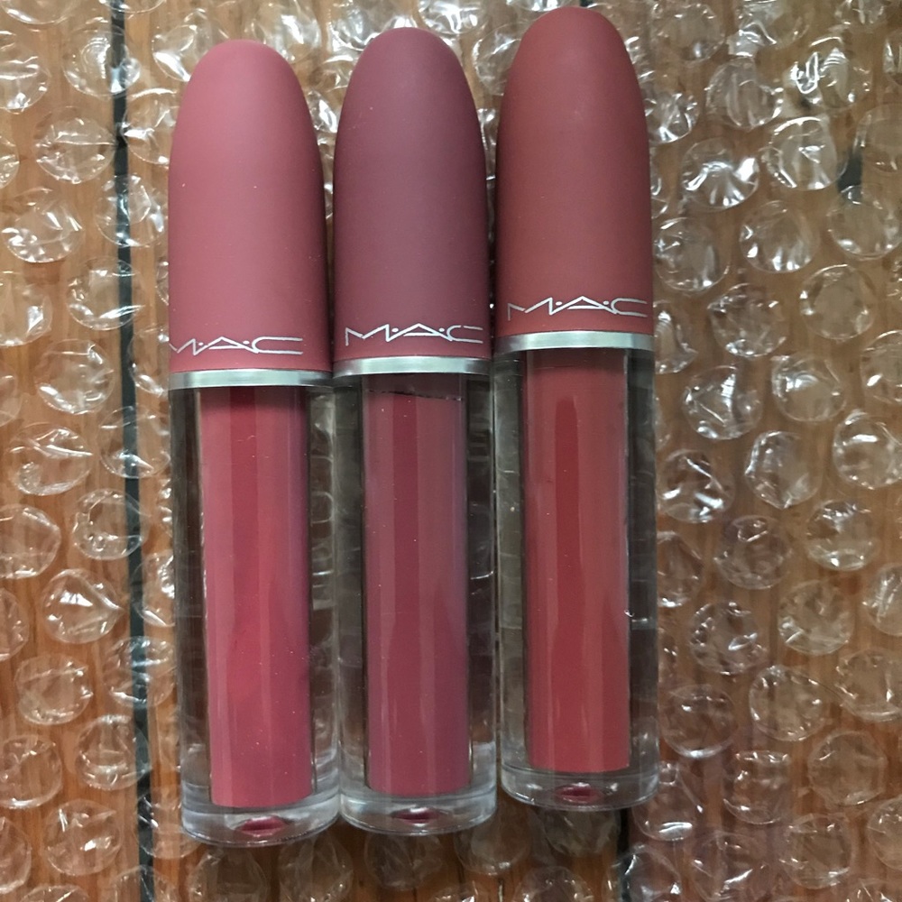3 MAC Retro Liquid Lips